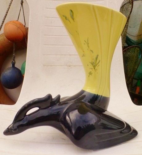 Vase zoomorphe oiseau stylisé - oiseau,