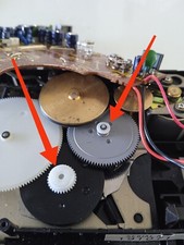 Engrenage + Embrayage pour Walkman Sony WM-22/23/24/25