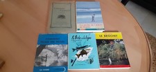 Lot de 5 livres sur la pêche - brochet truite poissons - pêcheur truite