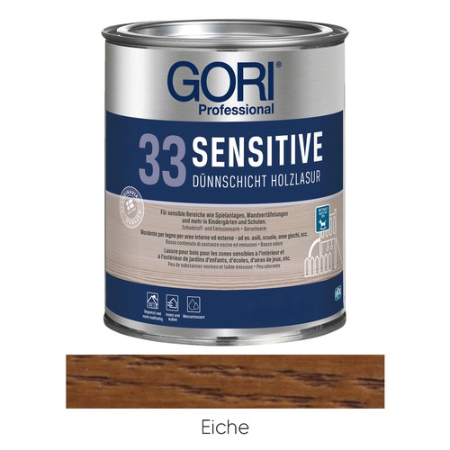 Lasure bois gori sensitive - bois, 33