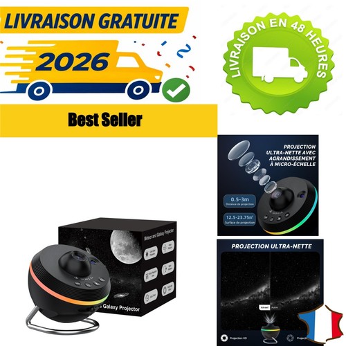 Projecteur ciel étoilé