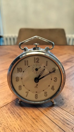 Vintage jaz clock with wind - clock,