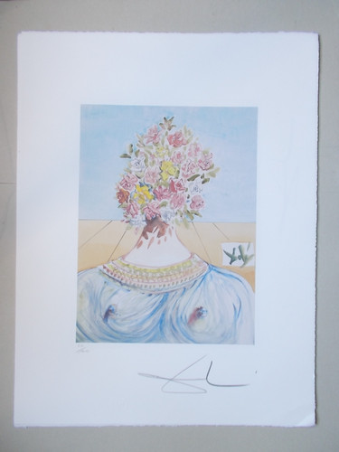 Lithographie salvador dali - lithographie,,