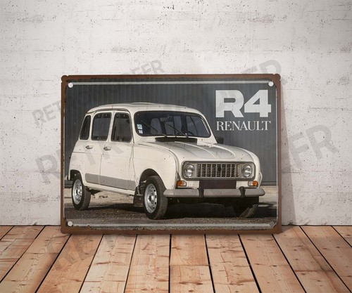 Plaque métal vintage - , renault