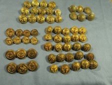 60 Boutons d'officier de