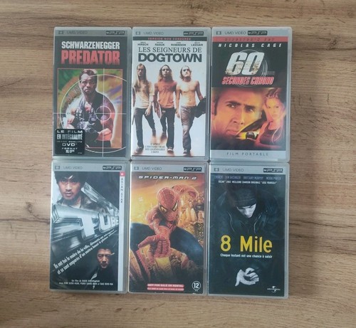 Lot films sony - 6, psp
