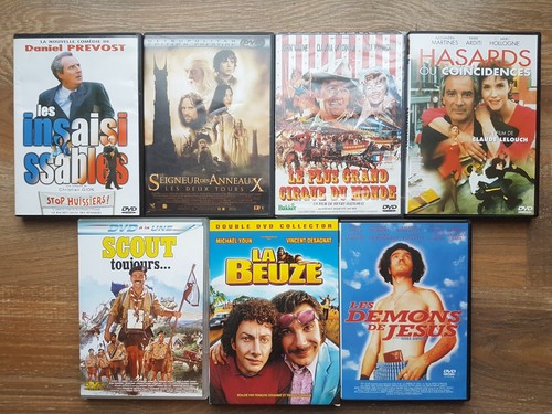 Lot dvd vidéo - de, les