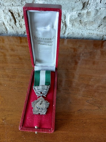 Ancienne medaille dans - ancienne,