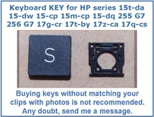 KEY for HP 15-dw 15t-da 15-cp 15m-cp 15-dq 255 256 G7 17g-cr 17t-by 17z-ca 17q-c