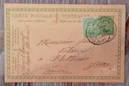 Carte postale ancienne - postale, de