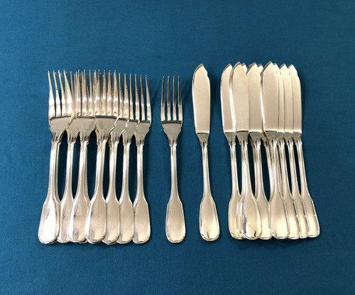 Fish cutlery christofle - 12,