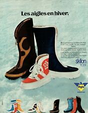  Advertising 0222 1974 After Ski Shoes Boots Skilon Eagle