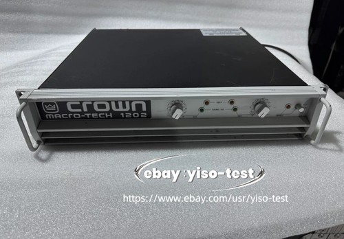 Crown macro tech 1202 - crown, macro-tech