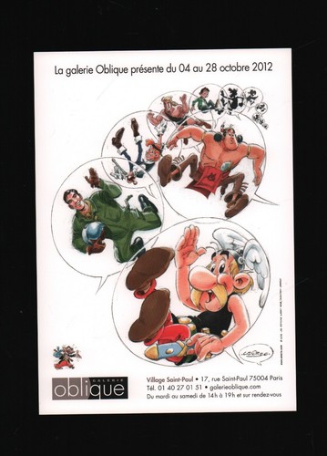 Uderzo astérix carte - .,
