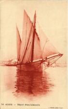 Old postcard AK ALGERIA Geiser 716 ALGIERS - departure of a swing (765008)
