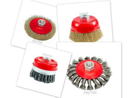 Brosses métalliques cônes - brosses,
