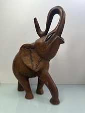 Vintage Deco Garden Sculpted Wooden Elephant? Boutique? Home?