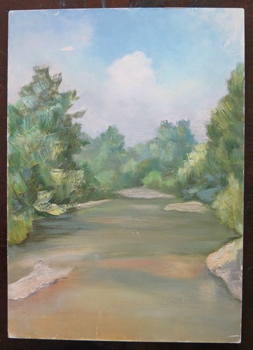 Tableau huile sur - tableau, l'huile