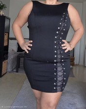 Robe Guess noir avec laçage