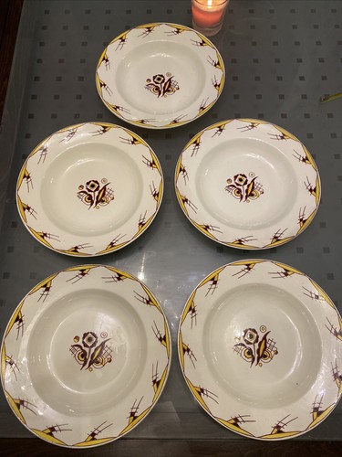 Lot anciennes assiettes - 5,