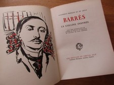 BARRES - LA COLLINE INSPIRE - ENSEIGNE CHEVAL AILE N° 854/2200 SUR VERGE 1944