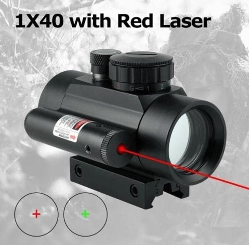 Red dot laser - red, 1x40