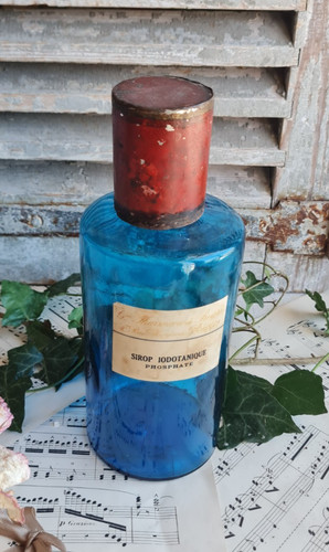 Ancien pot bocal - pot, bouteille
