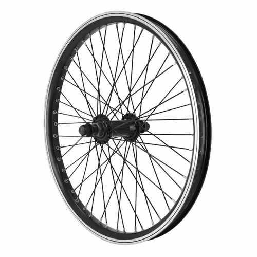 Roue bmx avant noir - roue,