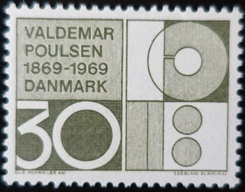Timbre danemark valdemar - du,