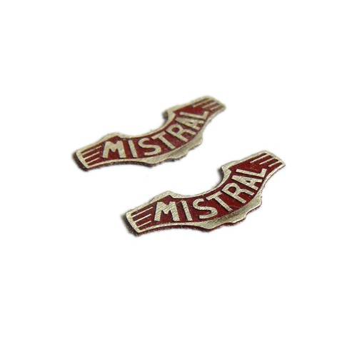 Lot deux plaques peintes - de,