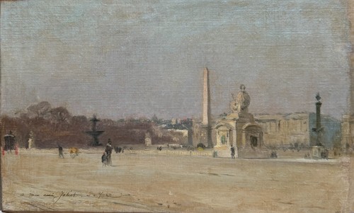 Tableau impressionniste edmond - tableau,