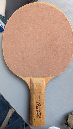 Raquette ping pong coca - raquette,