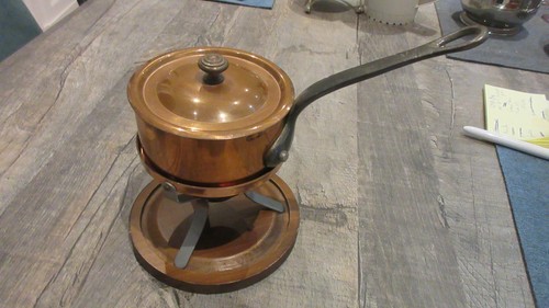 Mini fondue chauffe - beurre,