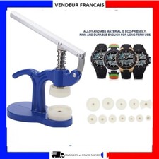 Presse Boîtier Montre Pro12 Matrices ABS Métal 18–50mm Outil Réparation Horloger