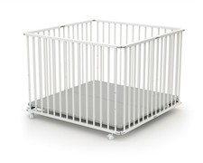 Parc bébé pliant en bois 100