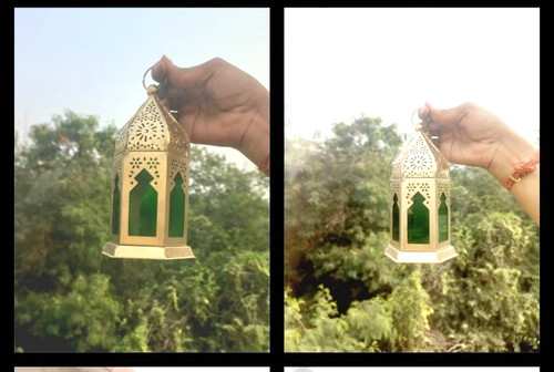 Bougeoir verre - en,