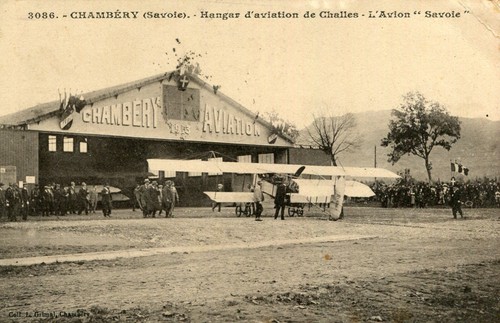 Hangar aviation challes les - hangar,