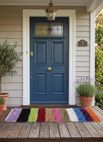 Tapis couloir shag hauteur - tapis,