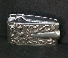 Rare Antique Brand Ronson Varaflame Sterling Silver Lighter Vintage Lighter
