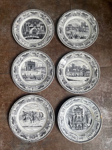 Assiettes napoleon empire - assiettes,