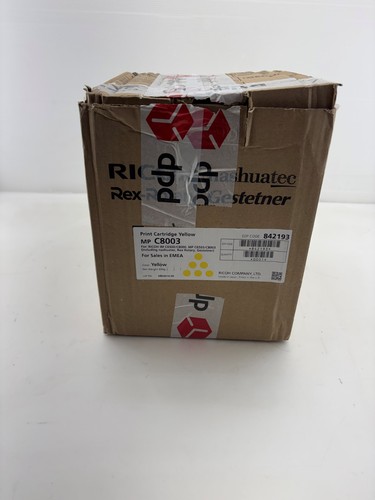 Ricoh c8003 jaune yellow - ricoh,