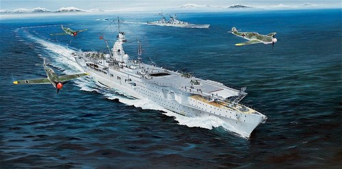 Trumpeter porte avions la - trumpeter,