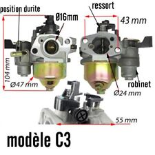 Carburateur piece tondeuse