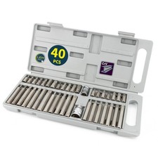 Coffret d'embout de vissage 40 pièces pour perceuse visseuse
