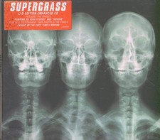 Supergrass Self-Titled CD Europe Parlophone 1999 enhanced CD with video content