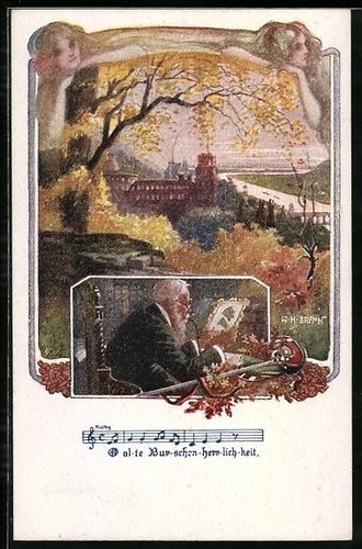 Carte postale artiste w - postale,