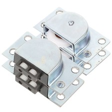  4 Pcs Poulie De Porte