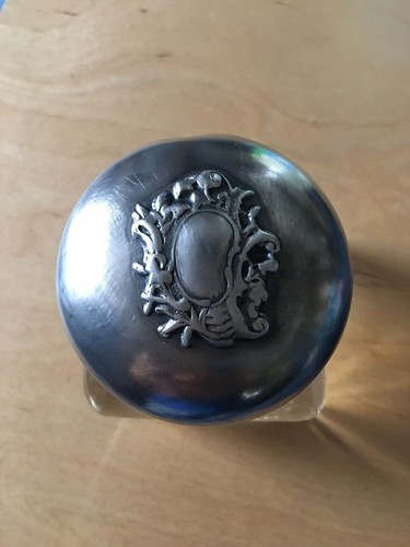 Vintage ink well glass - vintage,