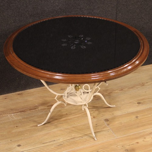 Table basse design métal - , bois
