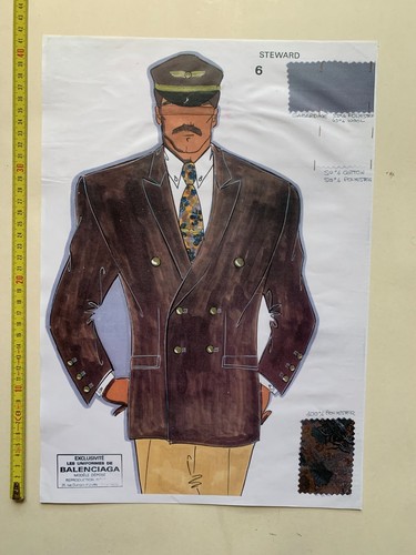 Balenciaga uniformes vintage - uniformes,